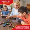 Educational Qwirkle Board Game Strategy Game without Bag for Boys Girls Age 6+