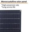 100W Ventilator Solar Powered with 2X12V Fans for RVs Greenhouses Pet Houses Chicken Houses Efficient Ventilation