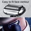 Shaver Replacement Head Braun Series 7 73S S7 Compatible 7020s 7025s 7085cc 7027cs 7071cc 7075cc Foil