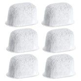 6 Pack Breville Water Filters Replacement for Breville (BWF100, BES870, BES810, BES990, BES980, BES920, BES900XL, BES870XL, BES860XL, BES840XL, BKC600XL) with Activated Charcoal