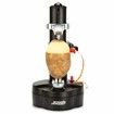 Powerful Electric Auto Potato and Apple Peeler Rotating Stainless Steel Machine for Effortless Fruit and Vegetable Prep(Black)