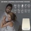 Baby White Noise Machine & Night Light: Rechargeable, Portable Sleep Device with 28 HiFi Soothing Sounds for All Ages