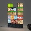 DIY LED Minecraft Night Light,Creative Square Building Blocks Lamp for Desktop Decoration and Bedside Lighting