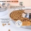 Indigestion Prevented Slow Feeder Dog Bowl: Eco-Friendly Stainless Steel 30cm Durable Bowl