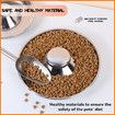 Indigestion Prevented Slow Feeder Dog Bowl: Eco-Friendly Stainless Steel 30cm Durable Bowl