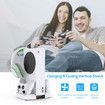 Ultimate Cooling MENEEA Cooling Stand with Charger and Headset Hook for X-box Series S