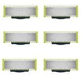 6-Pack Philips Norelco OneBlade razors Replacement Blades Keep Your Shaver Sharp and Effective,Durable and long-lasting