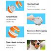 Interactive Dog Toy Ball: Electric and Bouncy with LED Lights for Large Dogs (Orange)