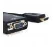 1080P HDMI Male to VGA Female Cable Video Converter Adapter HD Conversion Cable with Audio Output