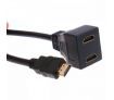 30CM HDMI Male to 2 HDMI Female Y Splitter Adapter Cable for Plasma Digital TV LCD
