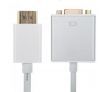 1080P HDMI Male to VGA Female Adapter Cable Video Converter with Audio Output 15cm