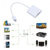 Micro USB MHL to VGA and 3.5mm Audio Adapter + Micro 5pin Adapter for Samsung Galaxy Note 2 3/S3 S4