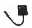 1080P Mini HDMI Male to VGA Female Cable Video Converter Adapter HD Conversion Cable with Audio Output