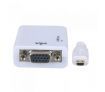 1080P Micro HDMI Male to VGA Female Cable Video Converter Adapter HD Conversion Cable with Audio Output
