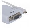 1080P Micro HDMI Male to VGA Female Cable Video Converter Adapter HD Conversion Cable with Audio Output