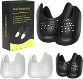 Anti-Wrinkle 4-Pair Shoe Crease Protectors for Air Force, Sneakers, and Casual Shoes( Men's 7-12/ Women's 5-8)