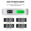 Digital Luggage Scale: 110lbs Hanging Scale with Backlit LCD and Strong Straps for Travelers