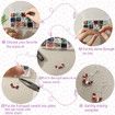 28-Color Crystal Bead Kit with 1660Pcs, Ring Maker, and Jewelry Ring for DIY Jewelry Creation