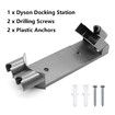 Wall Mounted Docking Station Bracket for Dyson V7 V8 Cord-Free Vacuum Cleaners