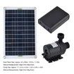 High-efficiency 50W DC12V Solar-Powered Pond Pump Kit with Durable silicone & plastic construction Ideal for Garden