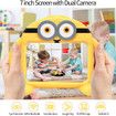 7" Kids Android Learning Tablet with WiFi, 32GB Storage, 2GB RAM, Bluetooth, Dual Cameras, and Parental Controls: The Perfect Educational and Entertainment Device for Children (Yellow)
