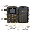 1080P Day & Night Trail Camera with Powerful night vision illumination for clear images in low light, IP54 Waterproof perfect for Wildlife and Outdoor Adventures