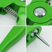 Advanced Animal Identification System: RFID 001-100 Ear Tags with Precision Applicator for Livestock Management