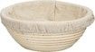 22*8.5CM Round Bread Proofing Basket with Proofing Cloth: Handmade Banneton Basket for Sourdough Bread Baking