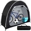 Waterproof Bike Storage Tent,  Anti-Dust 210D Cover for Outdoor Bicycles, Foldable Bicycle Shed for Camping & Gardens (163X80X195CM)