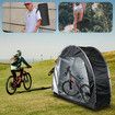 Waterproof Bike Storage Tent,  Anti-Dust 210D Cover for Outdoor Bicycles, Foldable Bicycle Shed for Camping & Gardens (163X80X195CM)