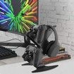 Game Controller and Headset Stand for X-box, PlayStation, -Switch, and PC (Black)