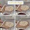 50*30cm Non-Stick Pizza Peel/Pizza Scorrevole Spatula Paddle with Handle: Slide and Transfer Pizza Safely and Easily