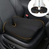Coccyx Cushion/Car Seat Foam Wedge Cushion for Height and Comfort: Tailbone Relief and Support for Short People and Office Worker