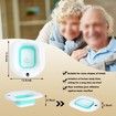 Foldable Electric Sitz Bath: Postpartum Care, Hemorrhoid Cure, and Perineal Cleansing for Women and the Elderly (Bubbles Included)