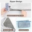 Cozy Window Haven Cordless Cat Perch Hammock with Reversible Cover and Sturdy Suction Cups(Grey,Medium)