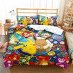 3-Piece Anime Bedding Set: Ultra-Soft and Comfortable Duvet Cover and Pillowcases (180*200cm)