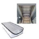 Energy-Saving Attic Stairway Insulation Cover: Insulate Attic Stairs, Save Energy & Keep Heat In (25" x 54" x 11")