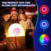 Glow in the Dark LED Flying Disc: 7 Dynamic Modes, 7 Colors, Waterproof - Perfect for Birthday Parties, Camping Trips, and Outdoor Games