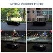 White Windshield Projection Heads Up Display, Digital GPS Speedometer with Speed, Travel Direction Function, and Overspeed Alarm, Fatigue Driving Alarm, Suitable for All Vehicles