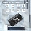White Windshield Projection Heads Up Display, Digital GPS Speedometer with Speed, Travel Direction Function, and Overspeed Alarm, Fatigue Driving Alarm, Suitable for All Vehicles