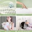 Pregnancy Pillow for Sleeping Body Maternity Wedge, Detachable and Adjustable Double-Sided with Pillow Cover Support for Pregnancy Belly Back Support