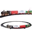 Electric Christmas Tree Train Toy with Light,Sound,Hanging Xmas Train for Around The Tree
