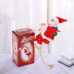 Climbing Santa with Music 25cm Animated Christmas Decor for Indoor and Outdoor Parties Christmas Gift