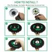 Chainsaw Tooth Brush Cutter Blade,23cm Brush Blades with Saw Chain Cutter for Trimmer,Weed Eater