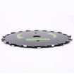 Chainsaw Tooth Brush Cutter Blade,23cm Brush Blades with Saw Chain Cutter for Trimmer,Weed Eater