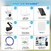4x Wifi Security Camera Wireless CCTV Home PTZ Outdoor Solar System 4MP 16CH NVR