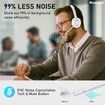 Wireless Bluetooth Headset with Microphone Noise Cancelling Talktime with USB Dongle for PC/Computer/Laptop/Cell Phones