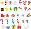 DIY Felt Christmas Tree with 32pcs Ornaments Family 3D Fake Xmas Tree with 20 LED Lights for Kids Home Door