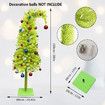 1.5M Prelit Christmas Tree Driftwood Artificial 10m Battery 100 LED light Christmas Tree for Indoor Use Plastic Trees Base Holiday Decor