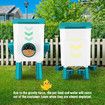 Chicken Bird Feeder Waterer Set 12kg 11L Automatic Food Water Dispenser Auto Chook Poultry Gravity Fed Feeding Drinking Coop Fence Rat Proof